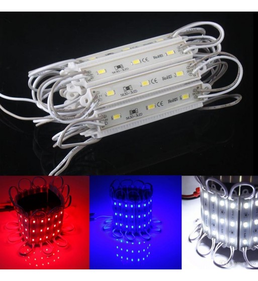 modul 3 smd 5730 0.72w 12v lumina alba