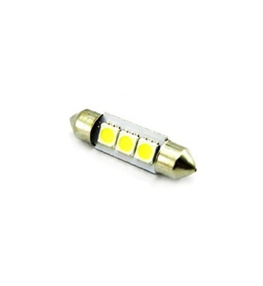 bec sofit 3 led smd  led-uri. 12v lumina albastra (11x39mm) (set 2 buc.) 85548b