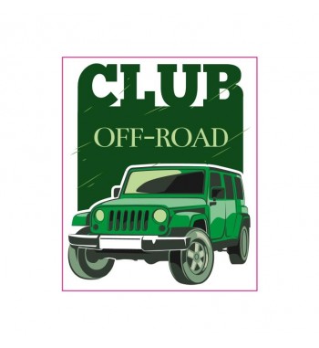 abtibild "club off-road " cod:tag 058 / t2