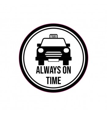 abtibild "always on time " cod:tag 055 / t2