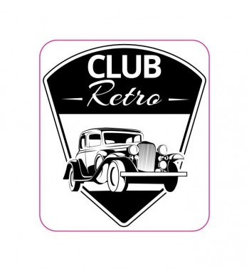 abtibild "club retro" cod:tag 053 / t2