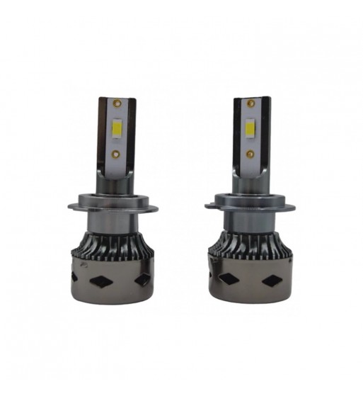 set bec led  chs-d8  - hb4 9006 / 55w / 5500 lumen-bec /6000k /12v canbus