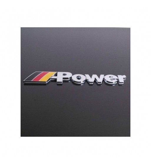 ornament power metalic 14x2cm  cod: jst-07