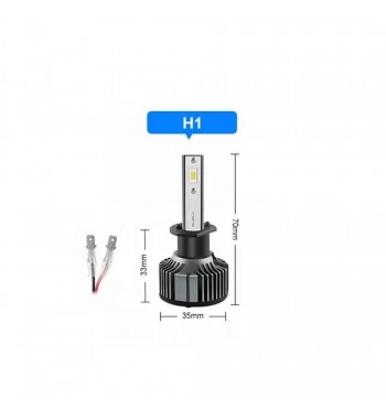 Bec cu F2 - H1 Putere: 28W  - 9600 lumen 6000k Voltaj: 12-24V CANBUS