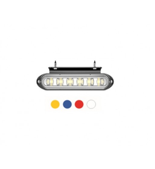 lampa stroboscopica 12-24v  cod:wl-3009 - albastru