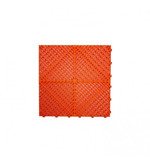 pardoseala modulara ventilata  40x40x1.8cm   culoare: rosie  cod: pm10004