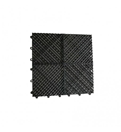 pardoseala modulara ventilata  40x40x1.8cm   culoare: negru cod: pm10002