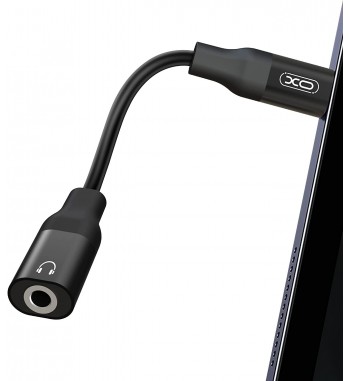 Cablu adaptor jack 3,5mm compatibil Lighting (Iphone) Cod: XO-NB181A