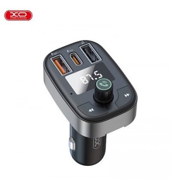 Modulator MP3 SMART cu functie handsfree auto Bluetooth si incarcator auto USB-C 25W + USB-A 25W Cod: XO-BCC06 Voltaj: 12V-24V