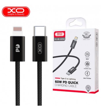 Cablu pentru incarcare 20W PD Quick Charge si transfer date Type-C la Lighting (compatibil Iphone) Cod: XO-NB-Q206A
