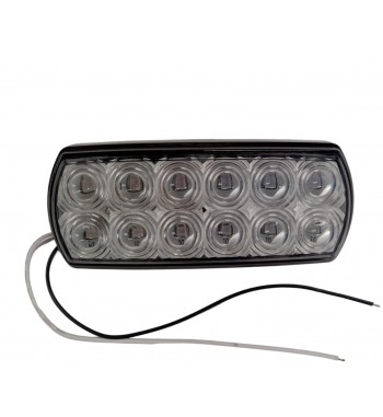 lampa led stroboscopica profesionala12-24v cod:wl3006 - albastru