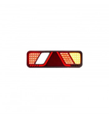 Lampa stop 450x138, 24V, LED, 6 functii, ceata, mers inapoi, cu triunghi, stanga-dreapta FT-700-066 Fristom - R-Dreapta