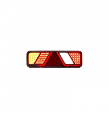 Lampa stop 450x138, 24V, LED, 6 functii, ceata, mers inapoi, cu triunghi, stanga-dreapta FT-700-066 Fristom - R-Dreapta