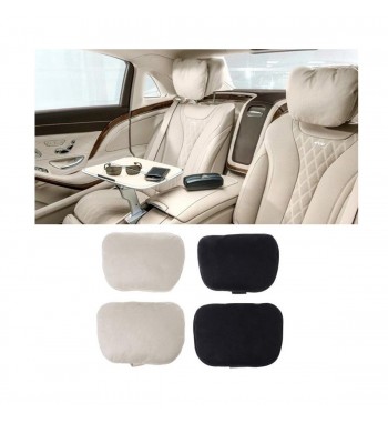 set perne/tetiere auto ultra soft. pentru sustinere gat - bej