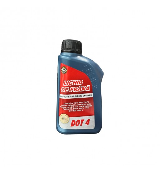 lichid de frana dot 4  woil  500 ml