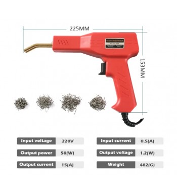 Trusa aparat sudat plastic cu cleme Voltaj: 220V Cod: FST-H50