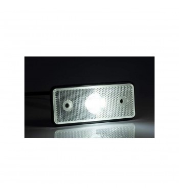 Lampa gabarit 110x45, LED, alba, 12-36V, MD-013-B Fristom