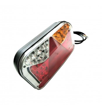 Lampa spate 240x140, 5 functii, cu ceata, LED, stanga,  NT  Fristom Cod: FT-170-L