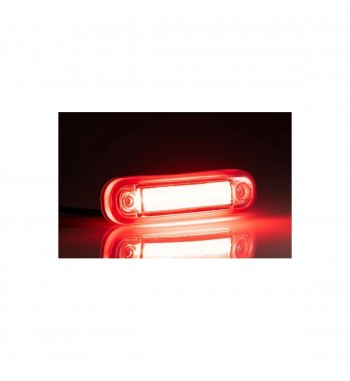 Lampa gabarit 110x30.5, LED, rosie, 12-36V, Cod:FT-045C Fristom