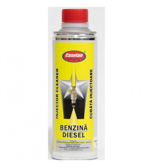 solutie curatat injectoare benzina/diesel caspian 350ml