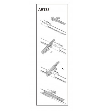 Stergator parbriz pasager VOLKSWAGEN BORA 06-2002âž COD:ART33 19"