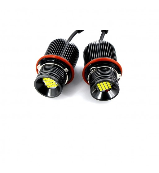 set 2 becuri led marker angel eyes compatibil  bmw 80w  cod: a.e.2021