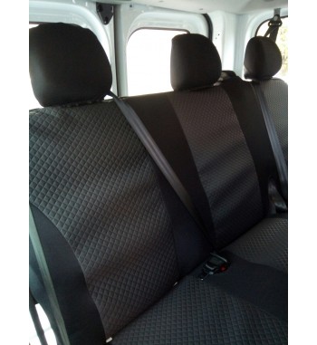 Husa auto dedicate Opel Vivaro 2014->  9 locuri  FRACTIONATE. Calitate Premium