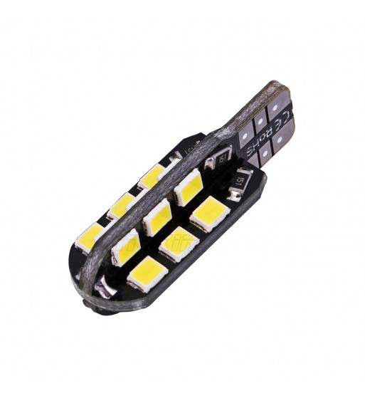 bec pozitie t10 24 led 2835 5w canbus 12v  jsun01