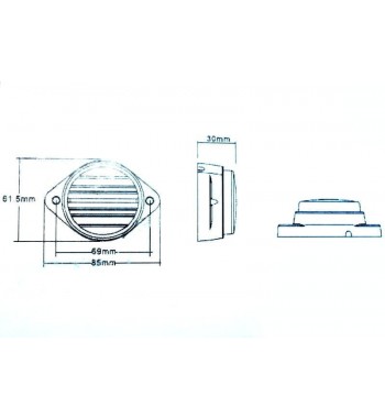 Lampa SMD 4004-5 Lumina:verde Voltaj: 12V Rezistenta la apa: IP66