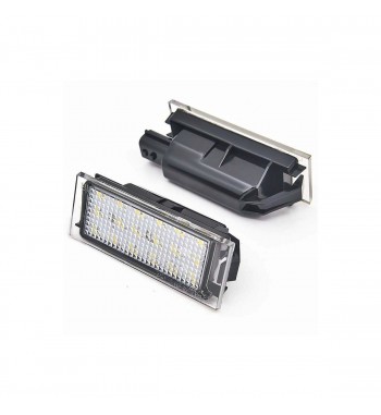 set 2 lampi led numar  compatibila dacia logan ii facelift 2016-> cod: 71601