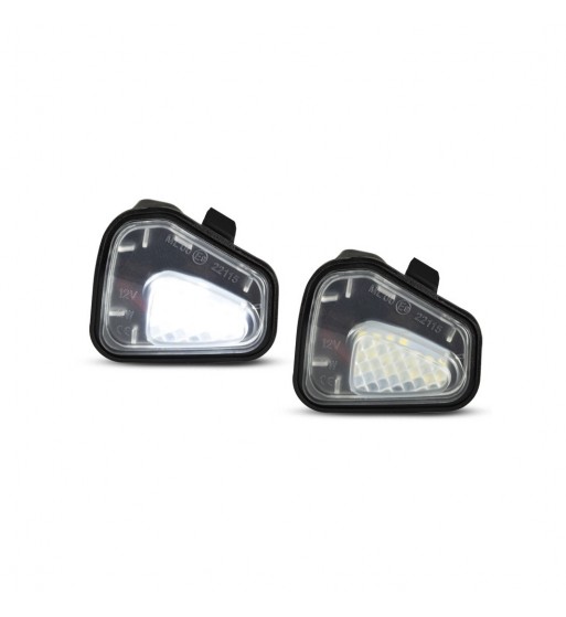 set 2 lampi led oglinda lumina exterioara  compatibil vw cod: 7417