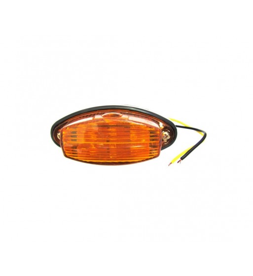 lampa led 12v galbena 16x03