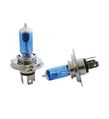 bec imitatie xenon h4 p43 12v ( set 2 buc.)