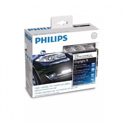 lumini de zi led daylight 9 philips cod:12831wledx1