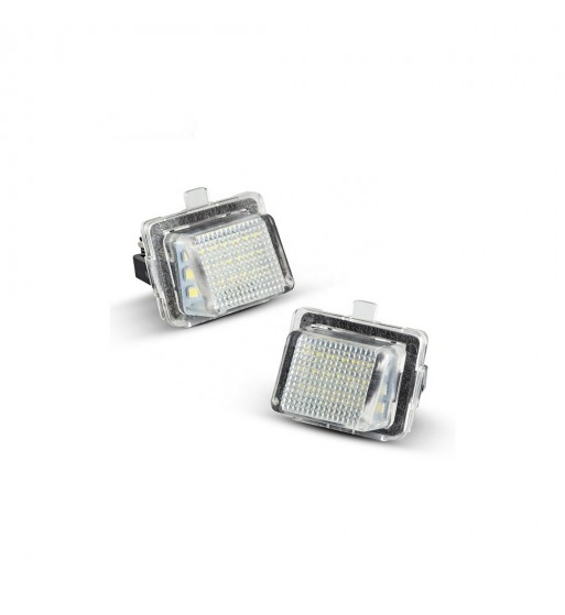 set 2 lampi led numar compatibil pe mercedes cod: 7204