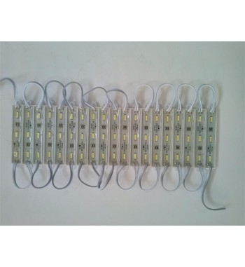 Modul 3 SMD 7020 24 V lumina alba