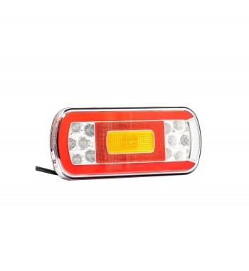 lampa spate 220x100. 6 functii. cu ceata si numar. led. ft-130pm fristom