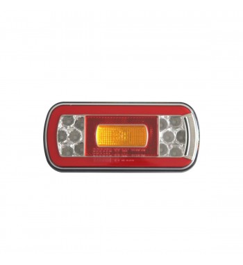 Lampa spate 220x100, 6 functii, cu ceata si numar, LED, FT-130PM Fristom