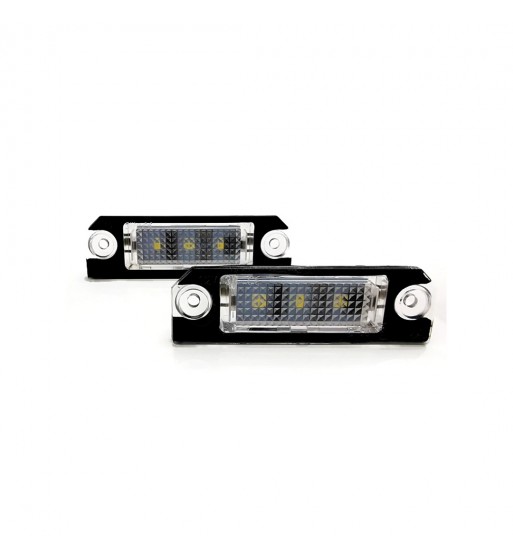 set 2 lampi led numar  compatibil vw cod: 7424