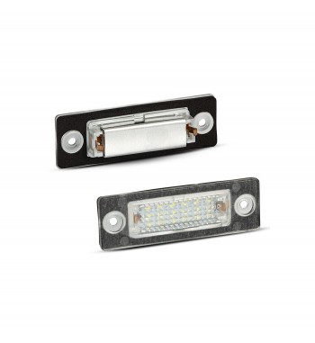 set 2 lampi led numar  compatibila volkswagen cod: 7403