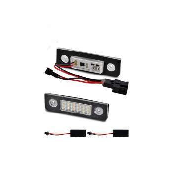 set 2 lampi led numar  compatibil skoda cod: 71401