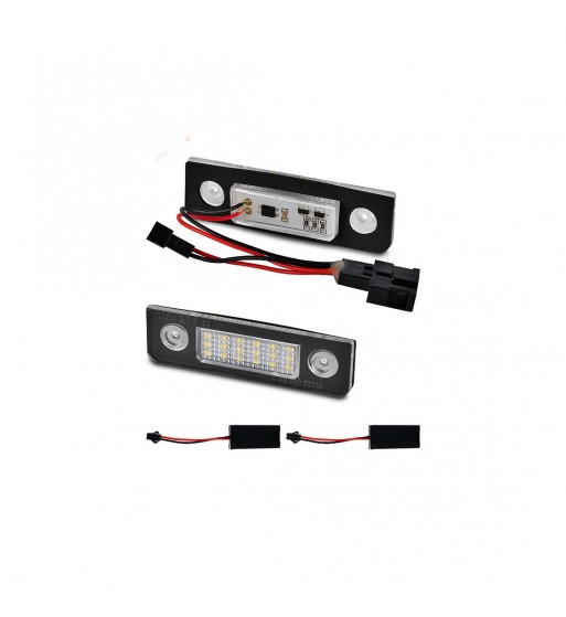 set 2 lampi led numar  compatibil skoda cod: 71401