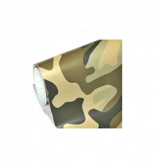 folie auto camuflaj desert cu tehnologie de eliminare a bulelor 1.5mx1m cod: mc01/fc01