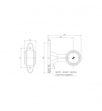 Lampa gabarit pe led FT009-B