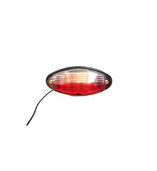 lampa led 24v alb/ rosu 15x04