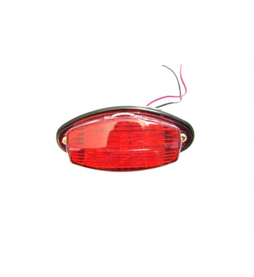 lampa led 24v rosu 15x05