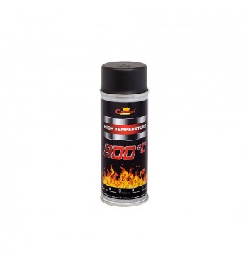 spray vopsea profesional rezistent termic negru +800Â°c 400ml cod:9011