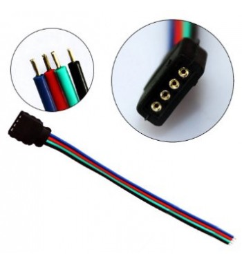 Conector banda LED RGB