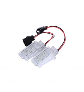 set 2 lampi  led pentru interior  compatibil audi/skoda/ lamborghini/ vw  cod: 7303