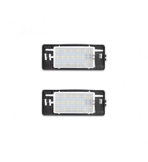 set 2 lampi  led numar  compatibil opel cod: 71004